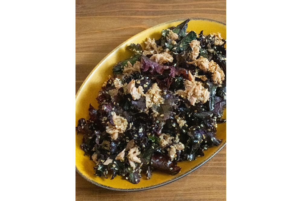 「ゆきあま」ケール 和風ツナサラダの画像