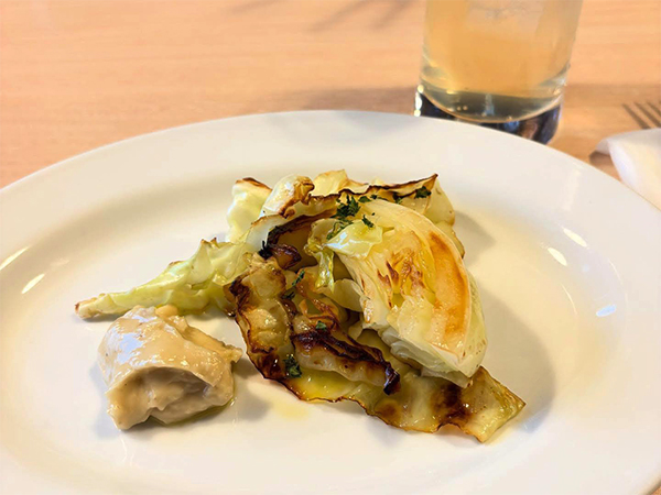 越冬キャベツのバーニャカウダ